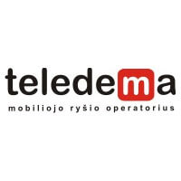 Paslaugų teikėjo Teledema logo